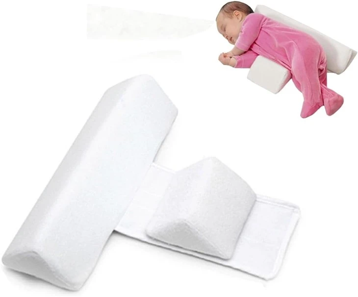Safe Sleep 新生児用枕 – 抗 SIDS ソフトで通気性あり