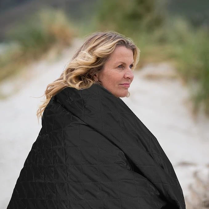 Quilted Windproof Waterproof Fleece Warm Blanket price