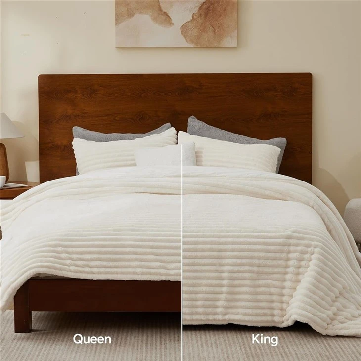 Super Soft & Warm Fleece Queen Comforter factory